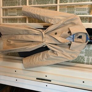 JCrew classic trench coat.